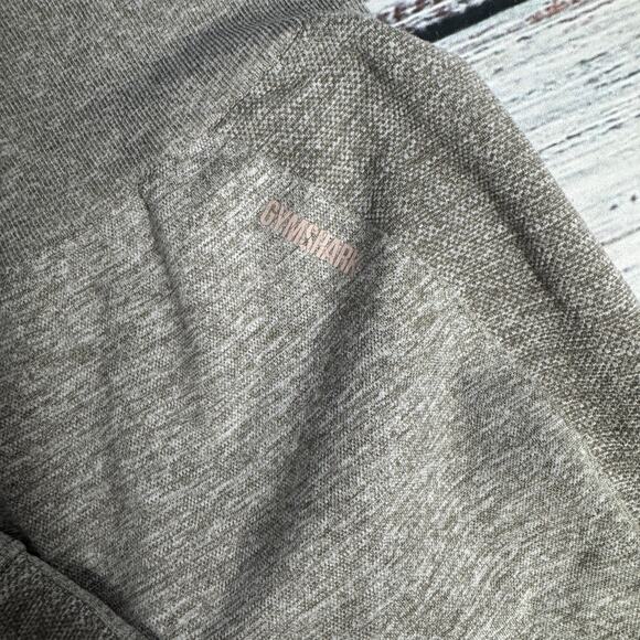 Gymshark Flex High Waisted Leggings Grey Athletic Pants SM - Picture 3 of 3